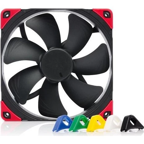 Noctua NF-A14 PWM chromax.black.swap 140 mm – Sort