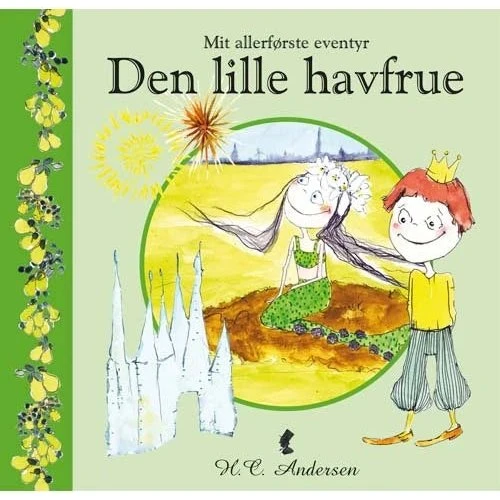 H.C. Andersen: Den Lille Havfrue – Papbog (0-2 år, AR)
