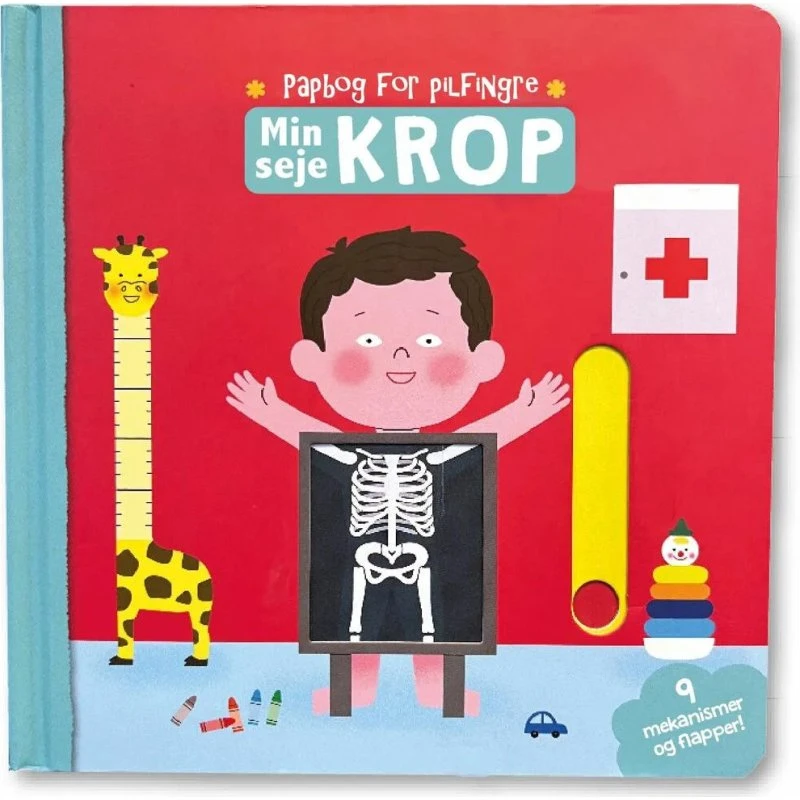 Min seje krop - papbog med flapper