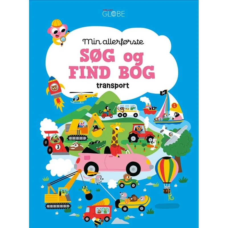 Min allerførste Søg og Find Bog - Transport (papbog)