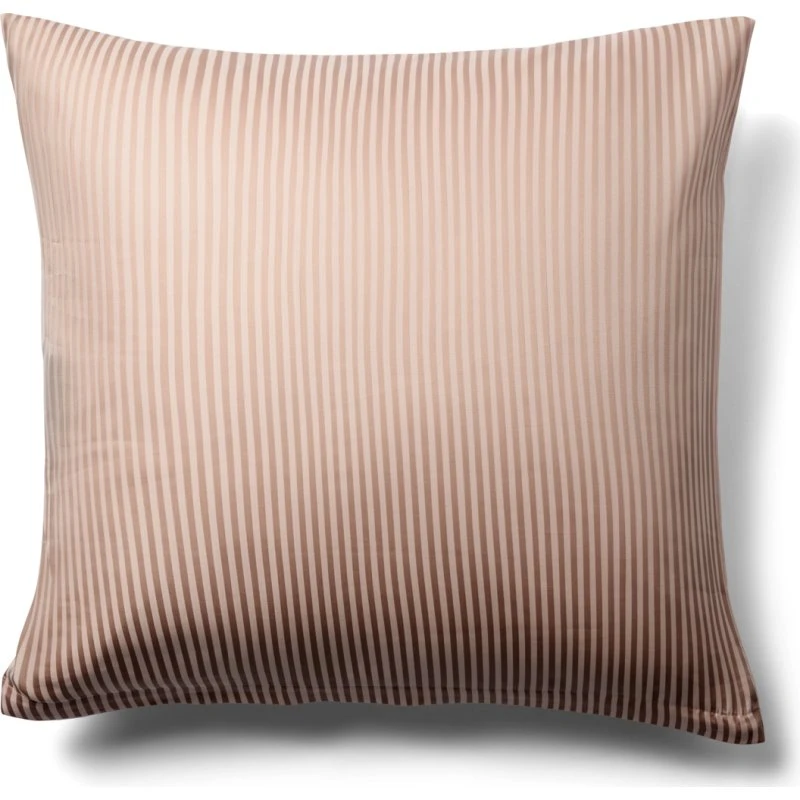 By Borg Pudebetræk 60x63 cm – Egyptisk bomuld rosa striber