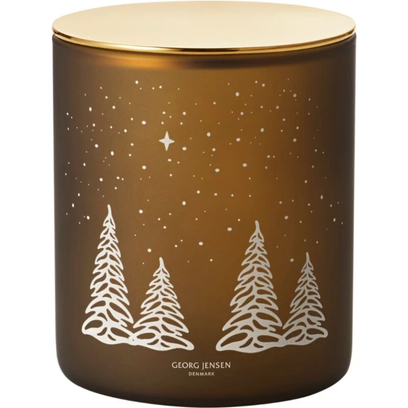 Georg Jensen CC 2023 Duftlys, ravfarvet (95×82 mm)