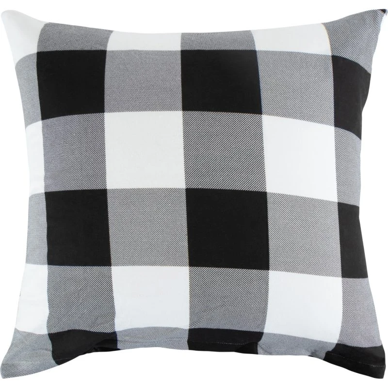 By Night pudebetræk 60x63 cm, sort-hvide tern, 100% bomuldsflonel