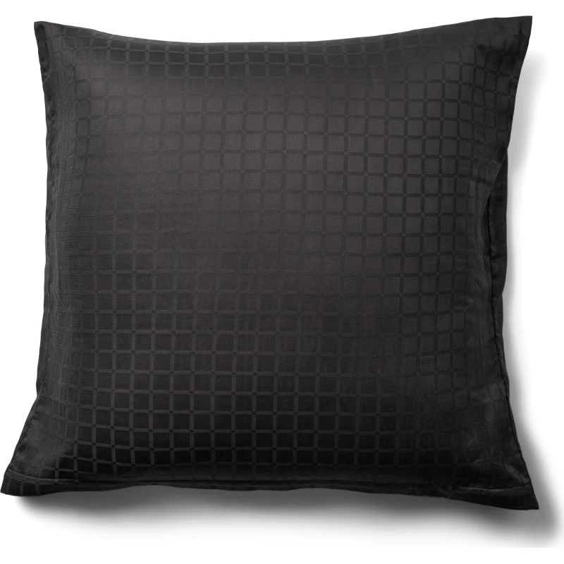 By Night pudebetræk 60x63 cm – Bomuldssatin Daisy, mørkegrå