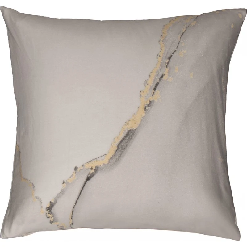 Excellent By Borg pudebetræk 60x63 cm bomuldssatin, Marble grå