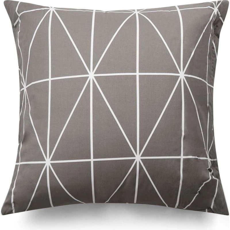 Nordstrand Home Pudebetræk 60x63 cm - Lysegrå Harlekin