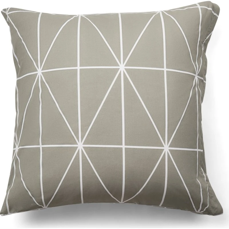 Nordstrand Home pudebetræk 60x63 cm – 100% bomuld, grøn (Harlekin)