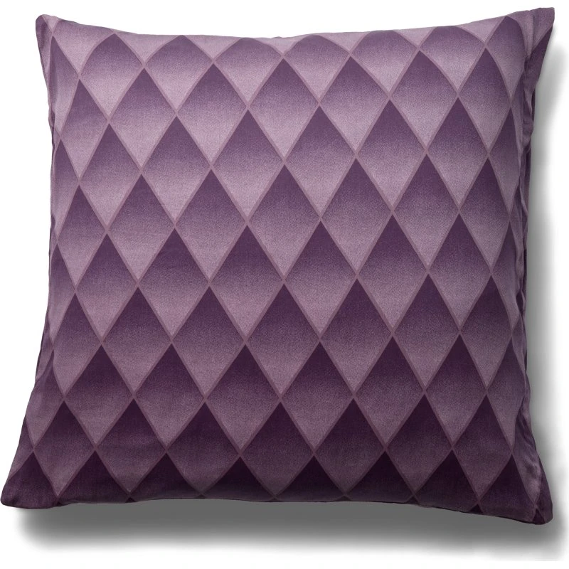 By Night pudebetræk 60x63 cm - lilla bomuldssatin