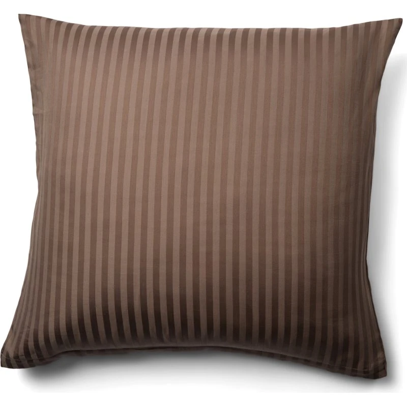 Borg Living pudebetræk 60x63 cm, brun – 100% bomuldssatin