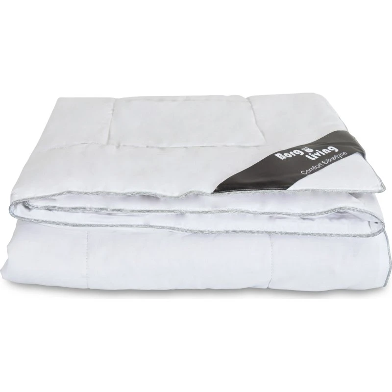 Borg Living dobbeltdyne 240x220 cm – Temperaturregulerende Mulberry silkedyne