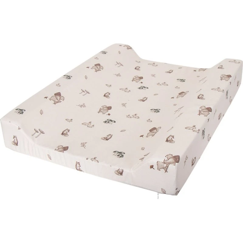 Nordstrand Home Puslepude 64x50 cm – Skovens dyr (creme)