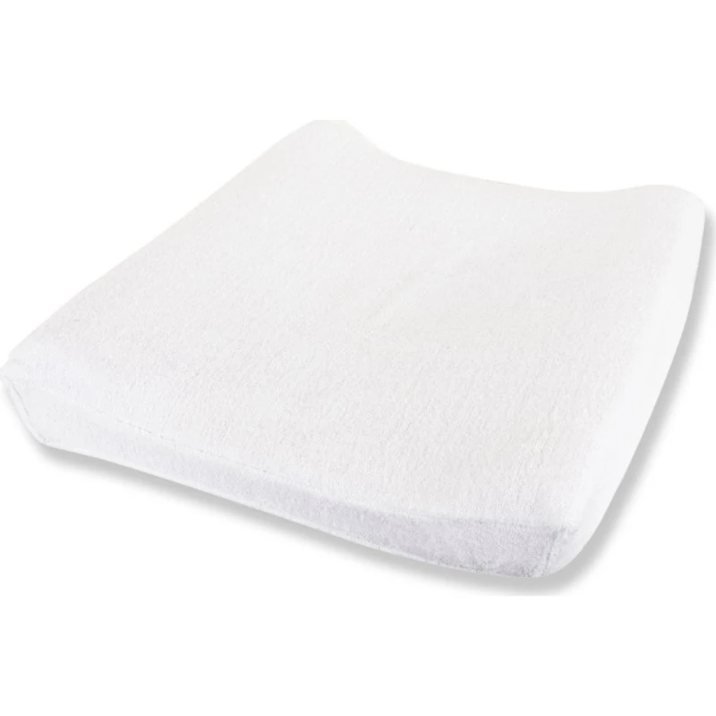 Turiform betræk til puslepude 53x62 cm - hvid