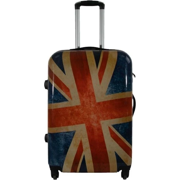 Hardcase kuffert Union Jack - Mellem (60 cm, 69 L)