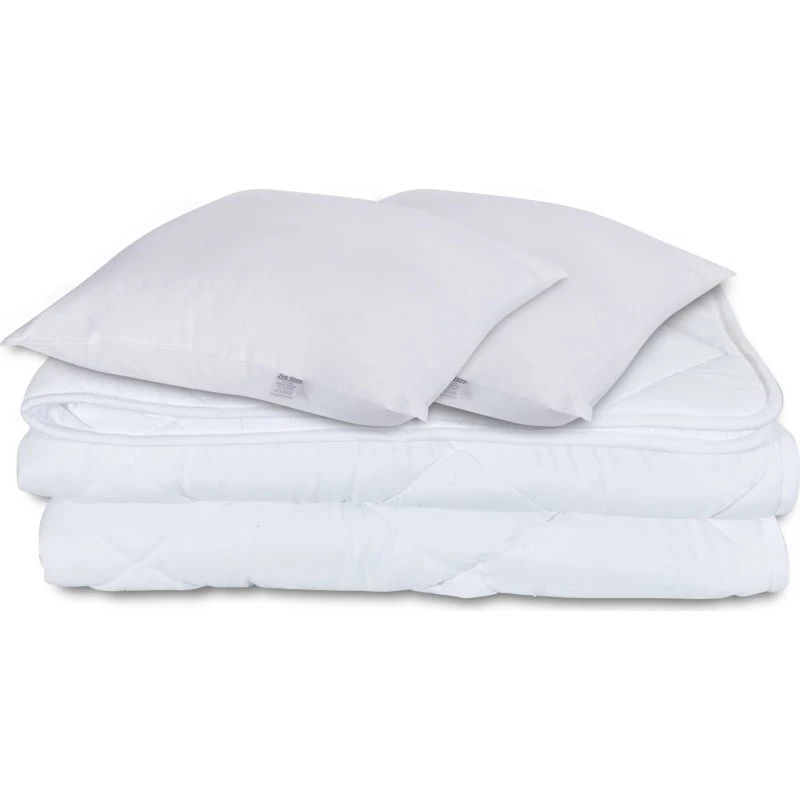 Zen Sleep helårsdyne 200x220 + 2 puder 60x63 cm (fiberdyne)