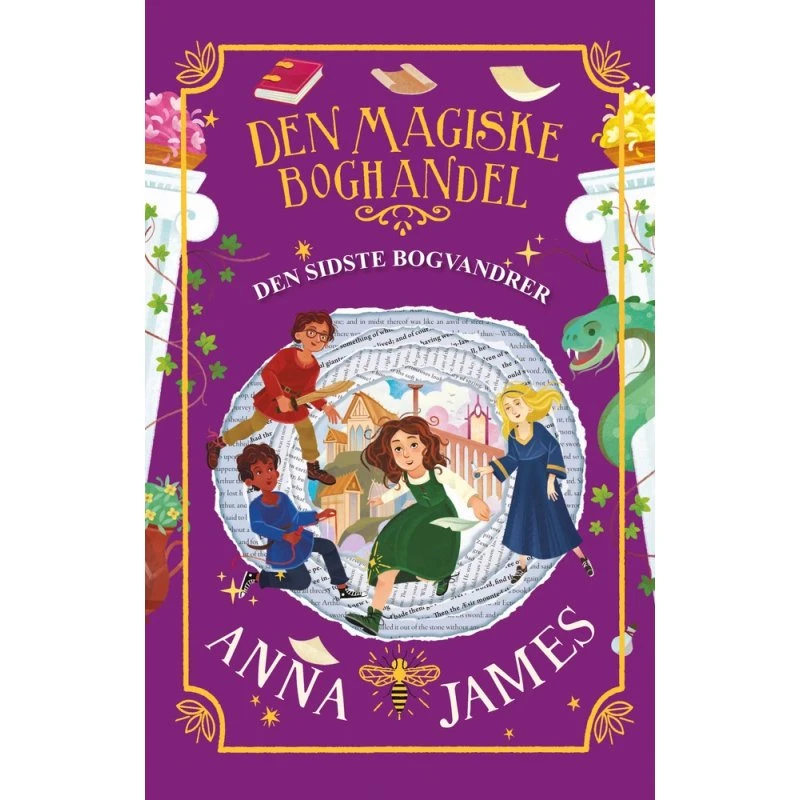 Anna James: Den sidste bogvandrer (Hardcover)