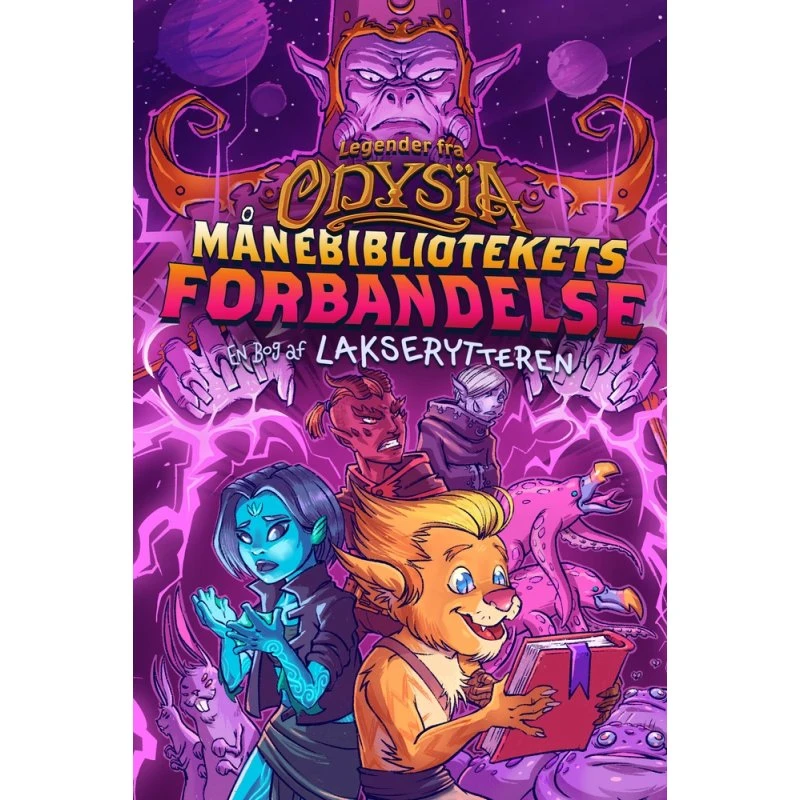 Odysïa - Månebibliotekets forbandelse (Bog 2) - Hardcover