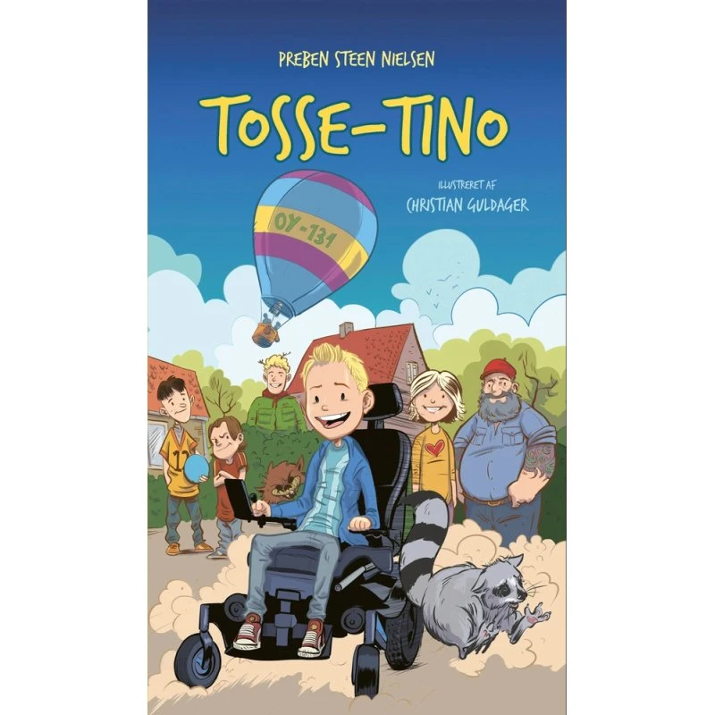 Tosse-Tino – børnebog (hardback)