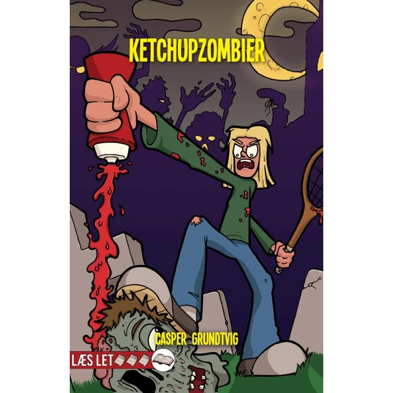 Casper Grundtvig: Ketchupzombier – Børnebog (pocket)