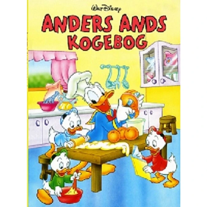 Walt Disney Anders Ands Kogebog (Hardback)
