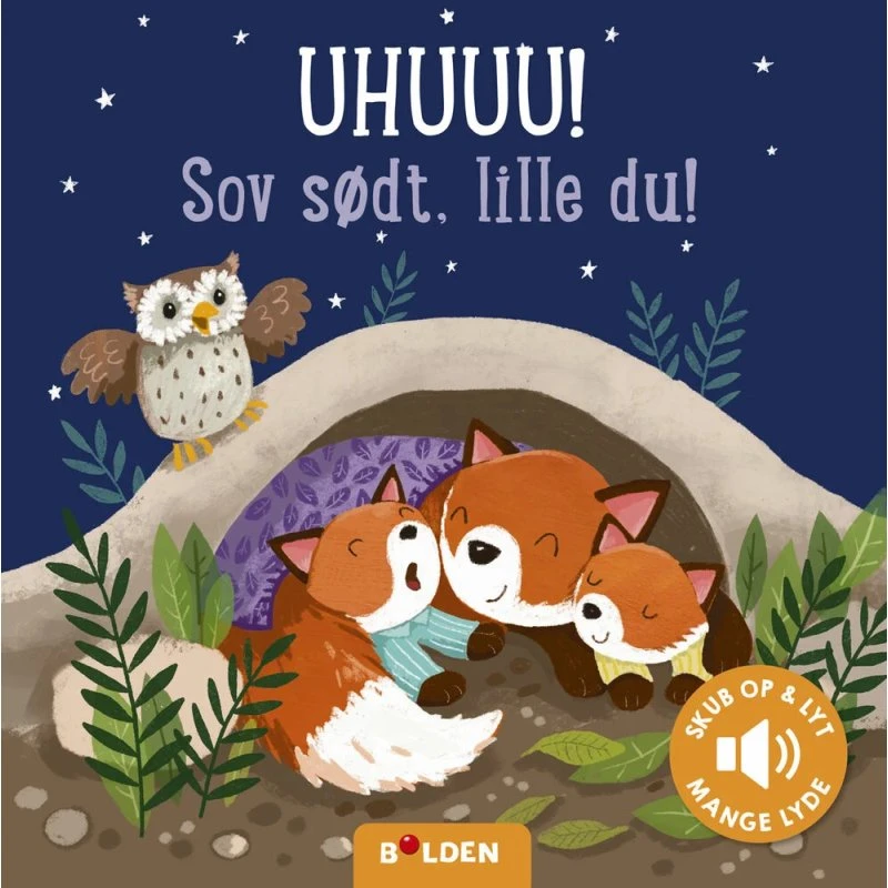 Uhuuu! Sov sødt, lille du! – Papbog