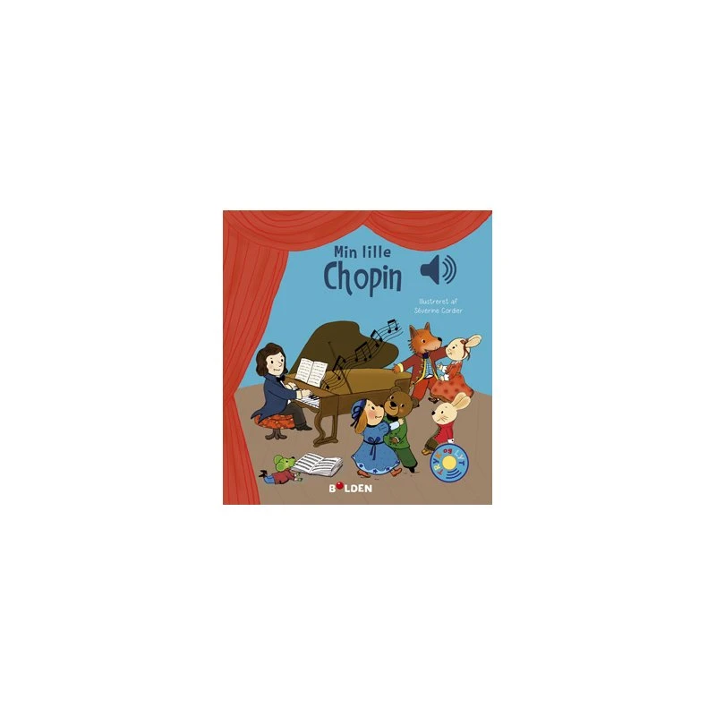 Min lille Chopin – papbog med lyd (6 Chopin-uddrag)