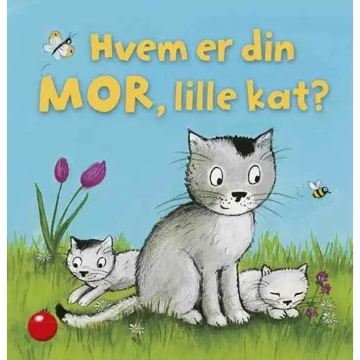 Heike Vogel: Hvem er din mor, lille kat? – Papbog med flapper