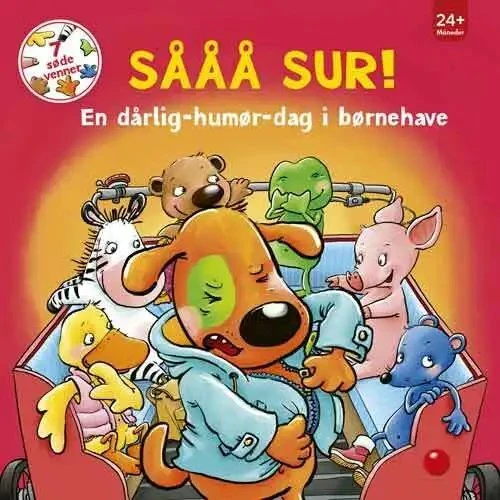 7 søde venner: Sååå sur! – Papbog