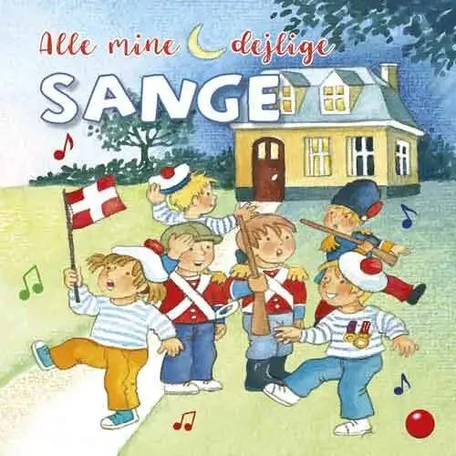 Alle mine dejlige sange - papbog med børnesange