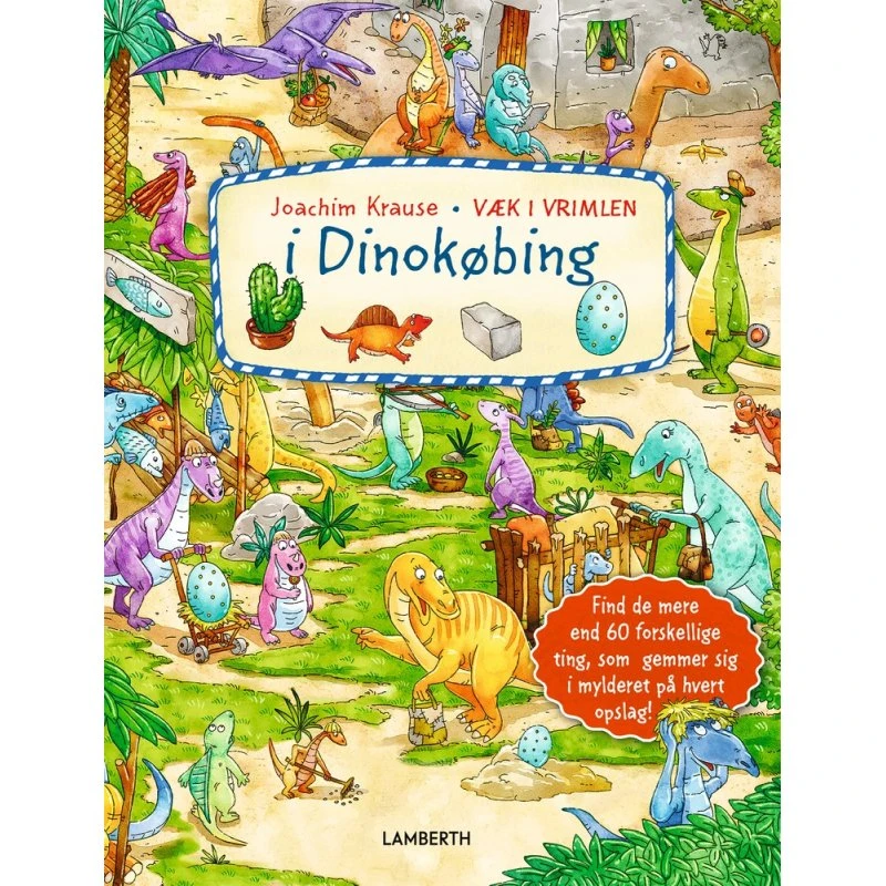 Joachim Krause – Væk i vrimlen i Dinokøbing (Papbog)