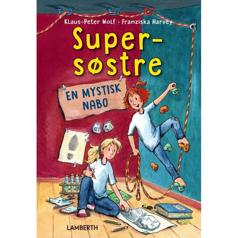Supersøstre - En mystisk nabo (Hardcover)