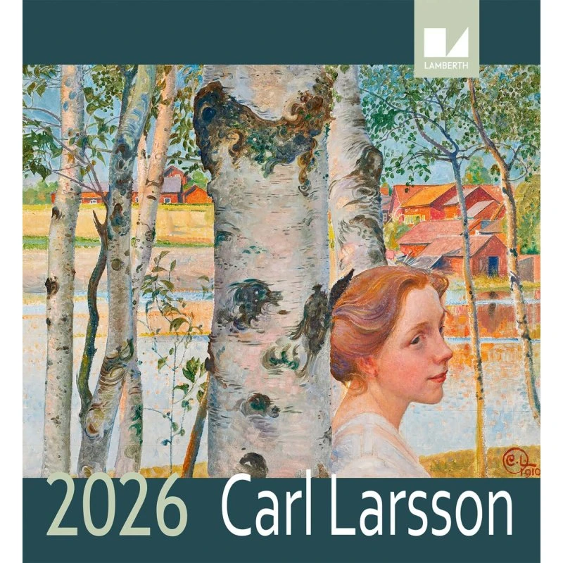 Carl Larsson - Kalender 2026 (spiralbundet)