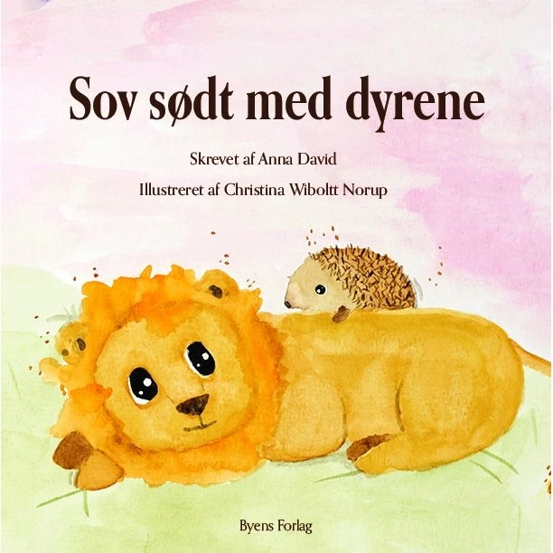 Anna David: Sov sødt med dyrene – Børnebog (hæfte)