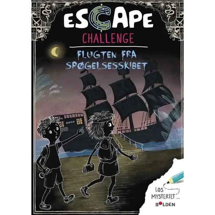 Escape Challenge: Flugten fra Spøgelsesskibet (paperback)