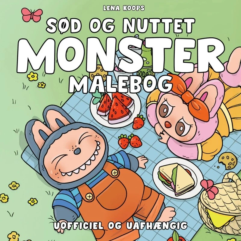 Labubu Cozy Coloring – Sød og nuttet monster malebog