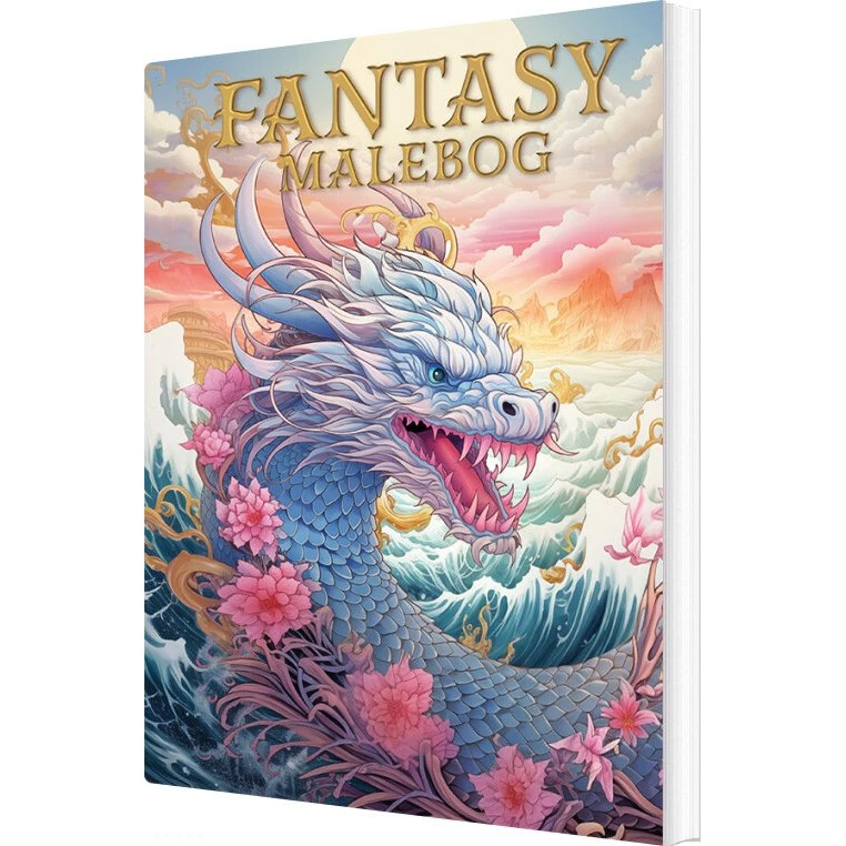 Forlaget Tukan Fantasy Malebog – hæftet