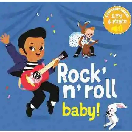 Min lille musikbog: Rock'n'Roll Baby – papbog (0-6 år)