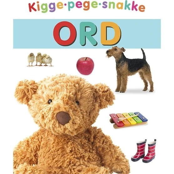 Kigge-pege-snakke: Ord (Papbog)