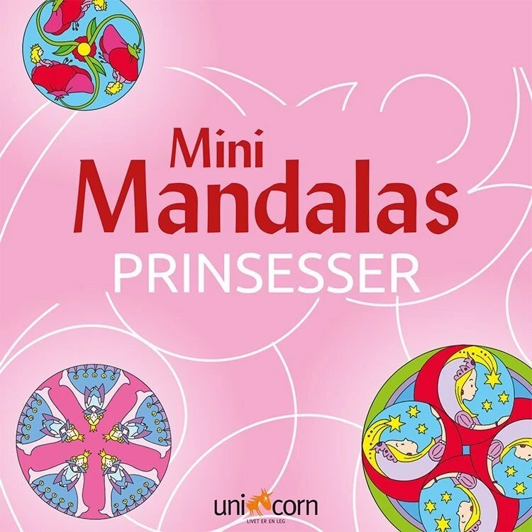 Mini Mandalas - Prinsesser (paperback)