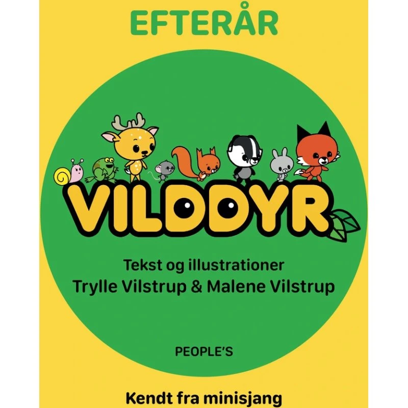 Malene Vilstrup: Vilddyr – Efterår og vinter, papbog