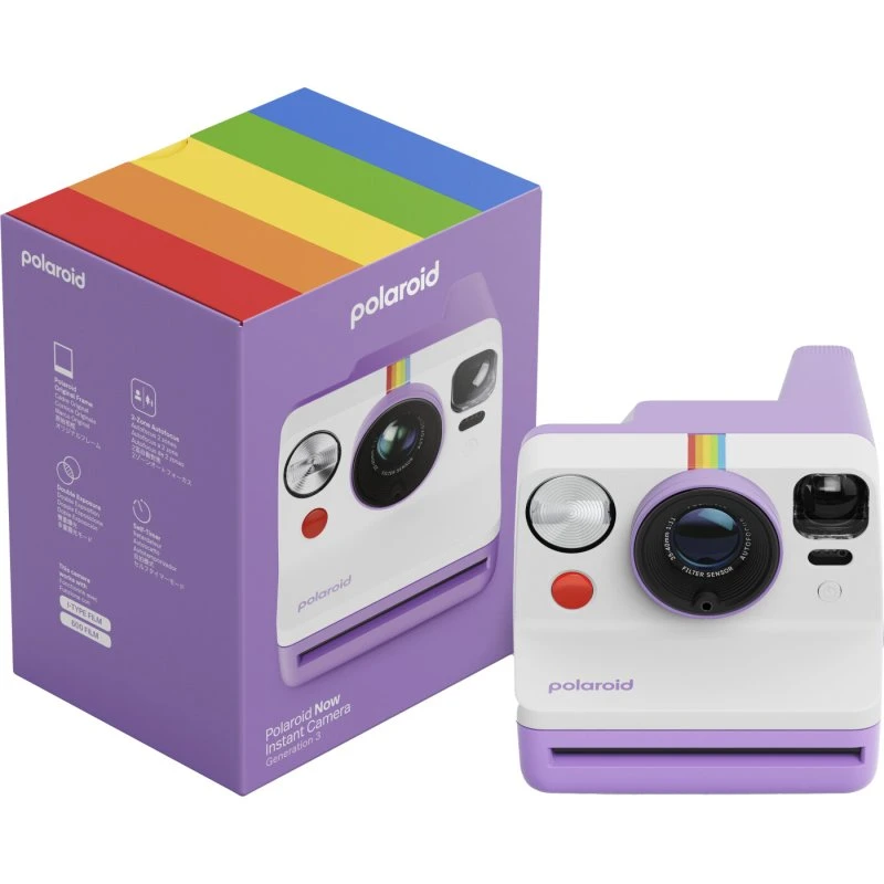 Polaroid Now Gen 3 - Lilla