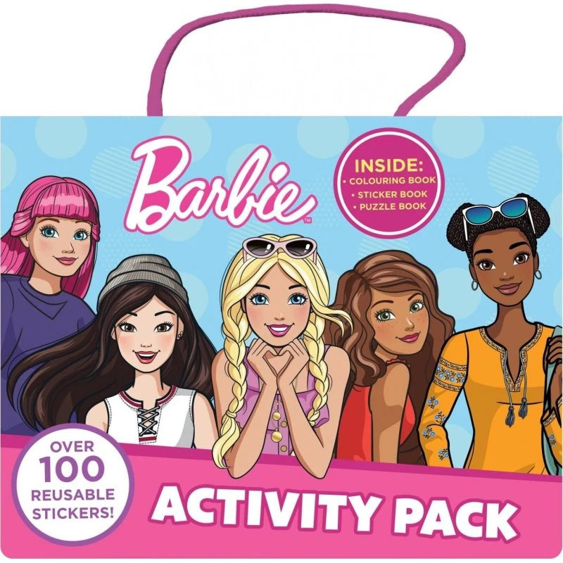 Barbie Activity Pack Alligator – 3 aktivitetsbøger med over 100 stickers