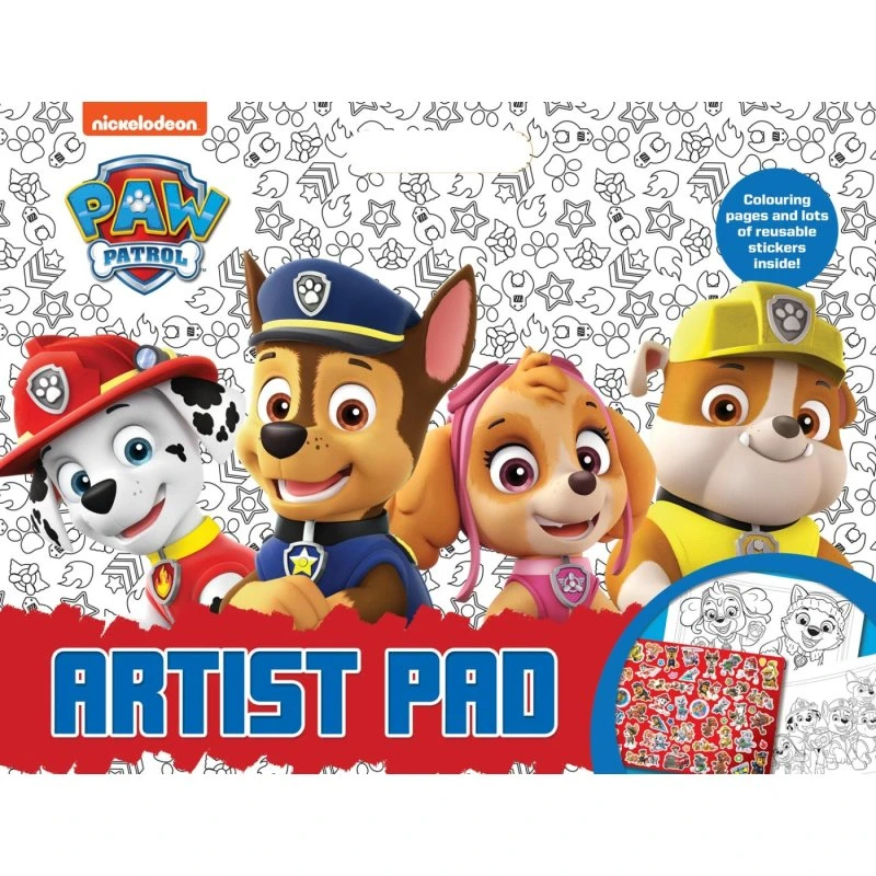 Paw Patrol Artist Pad A3 - Alligator malebog