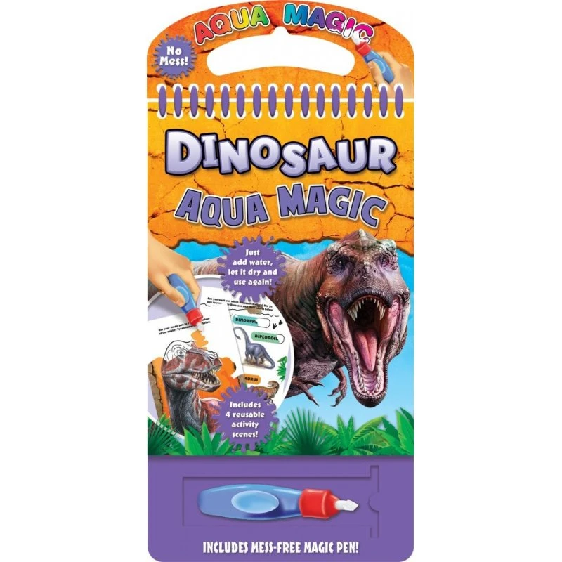 Dinosaurus Aqua Magic Alligator - Aktivitetsbog med børste