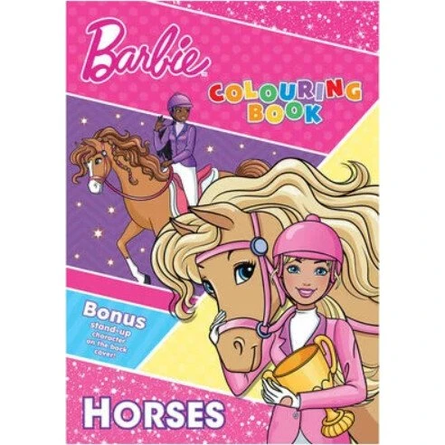 Barbie Horses Malebog – 48 sider