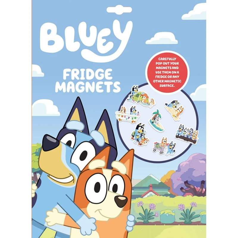 Alligator BLUEY køleskabsmagneter