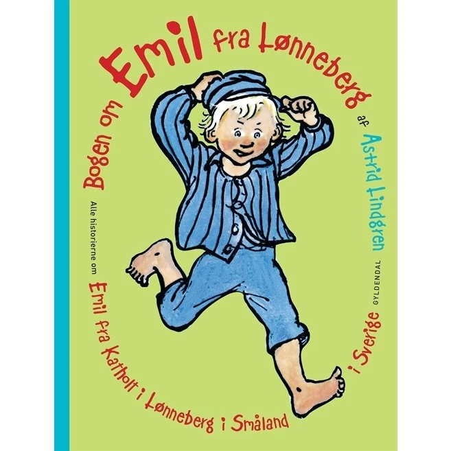 Astrid Lindgren – Bogen om Emil fra Lønneberg (Indbundet, 464 s.)