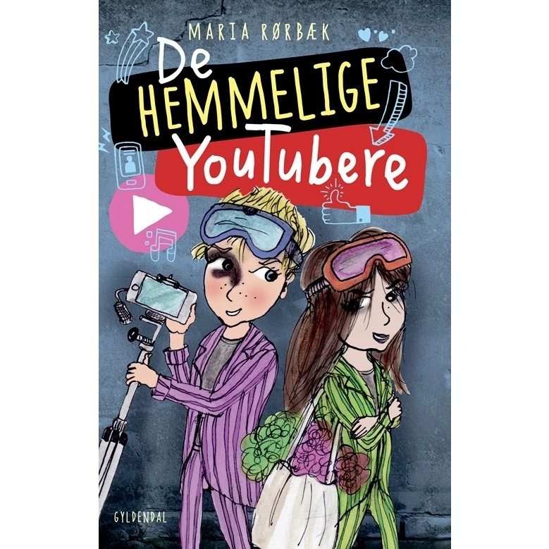 Gyldendal – De Hemmelige Youtubere (Maria Rørbæk)