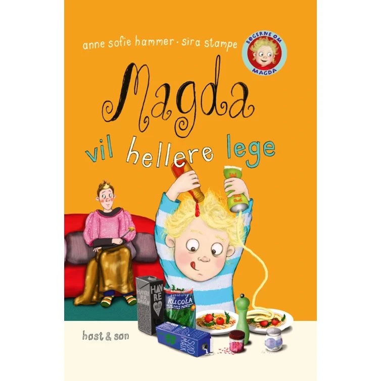 Gyldendal Magda vil hellere lege – Anne Sofie Hammer