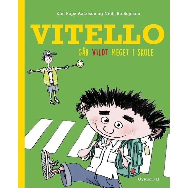 Gyldendal - Vitello går vildt meget i skole (hardcover)