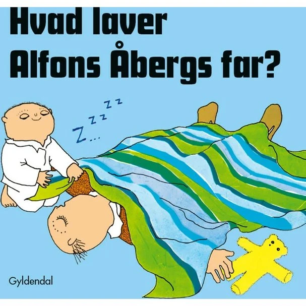 Alfons Åberg – Hvad laver Alfons' far? (papbog)